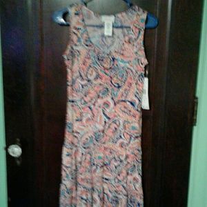 Cute sleeveless summer dress.